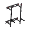 Foldable Squat Rack with Pull Up Bar