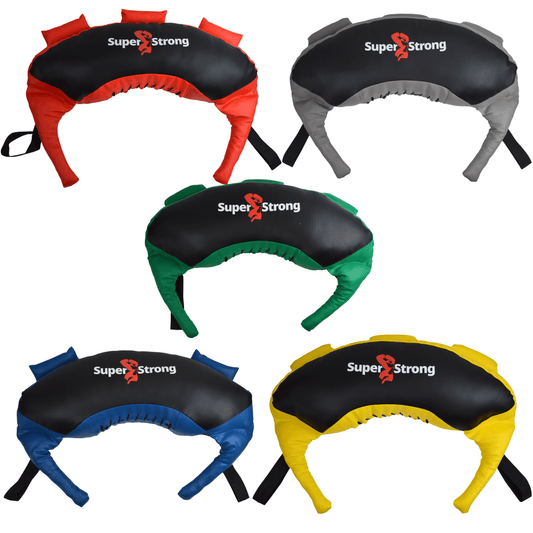 Set of Bulgarian bags on a white background.