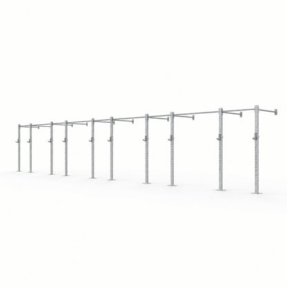 Outdoor Wall Mounted Gym Rigs - Galvanised