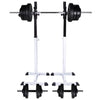Barbell Squat Rack with Barbell and Dumbbell Set