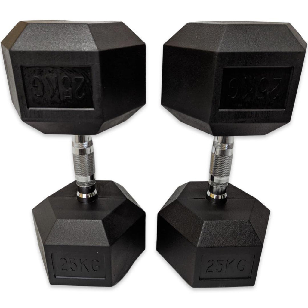 pair of 25kg hes dumbbells - Superstrong