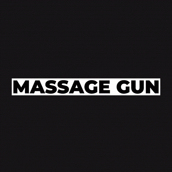 Urban Fitness Massage Gun - Black - 6 Speed Levels - Sprung Gym Flooring
