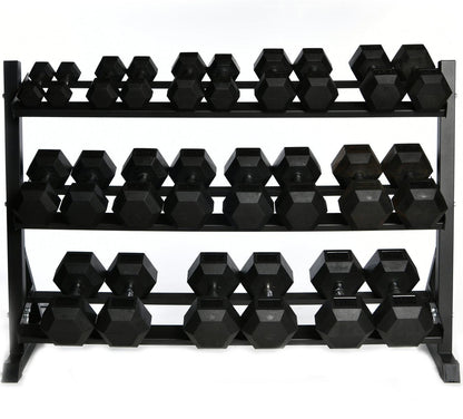 3 Tier Dumbbell Rack - 12 Pair Rack
