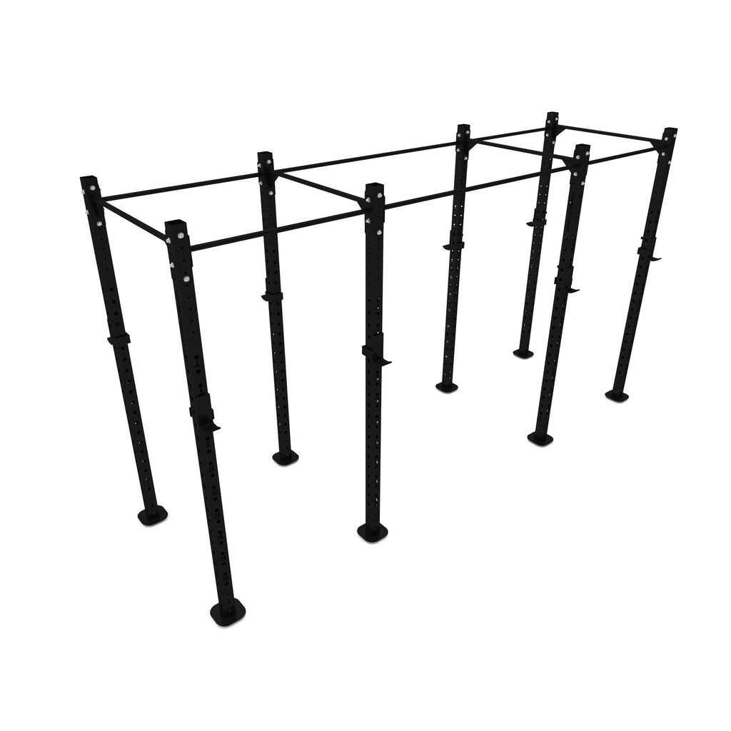 Free Standing Squat Rack(Modular)-4 Bay-Black-SuperStrong Fitness