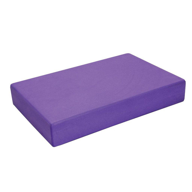 Full EVA Foam Yoga Block - 30x20x5cm - Purple or Blue-Purple-SuperStrong Fitness