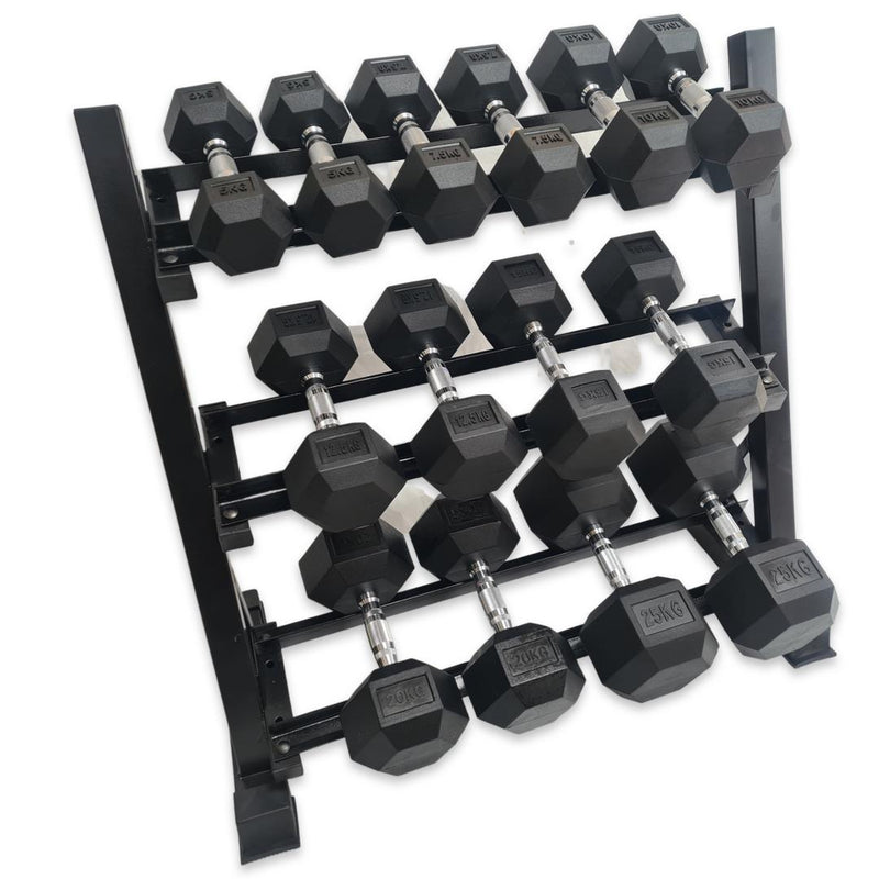 Hex Dumbbell Racks 2 Tier/3 Tier-SuperStrong Fitness