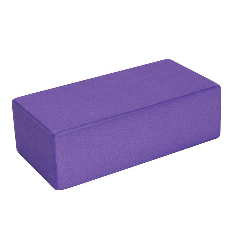 Hi-density Yoga Brick - Purple or Blue-Purple-SuperStrong Fitness