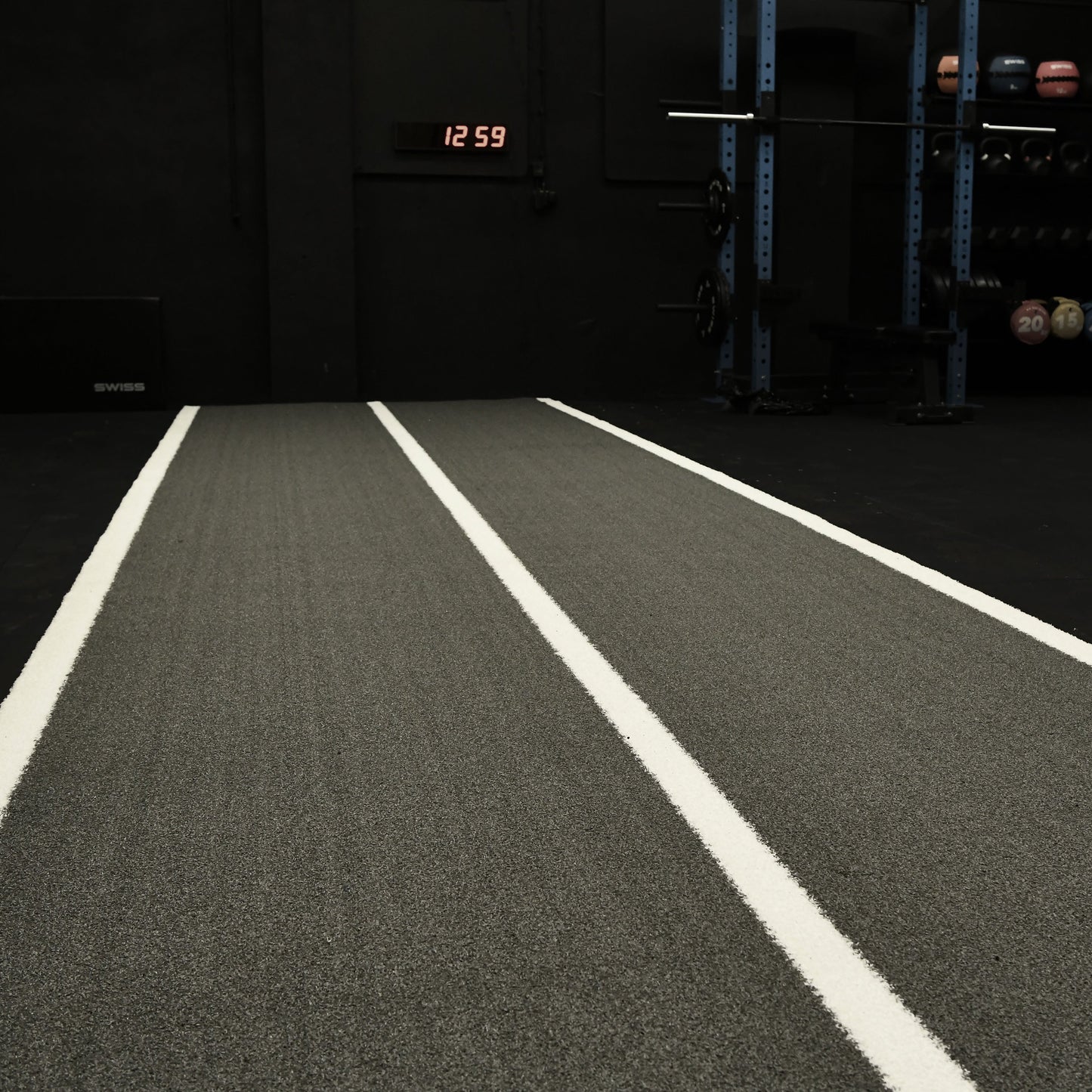 Sled Track with Lanes