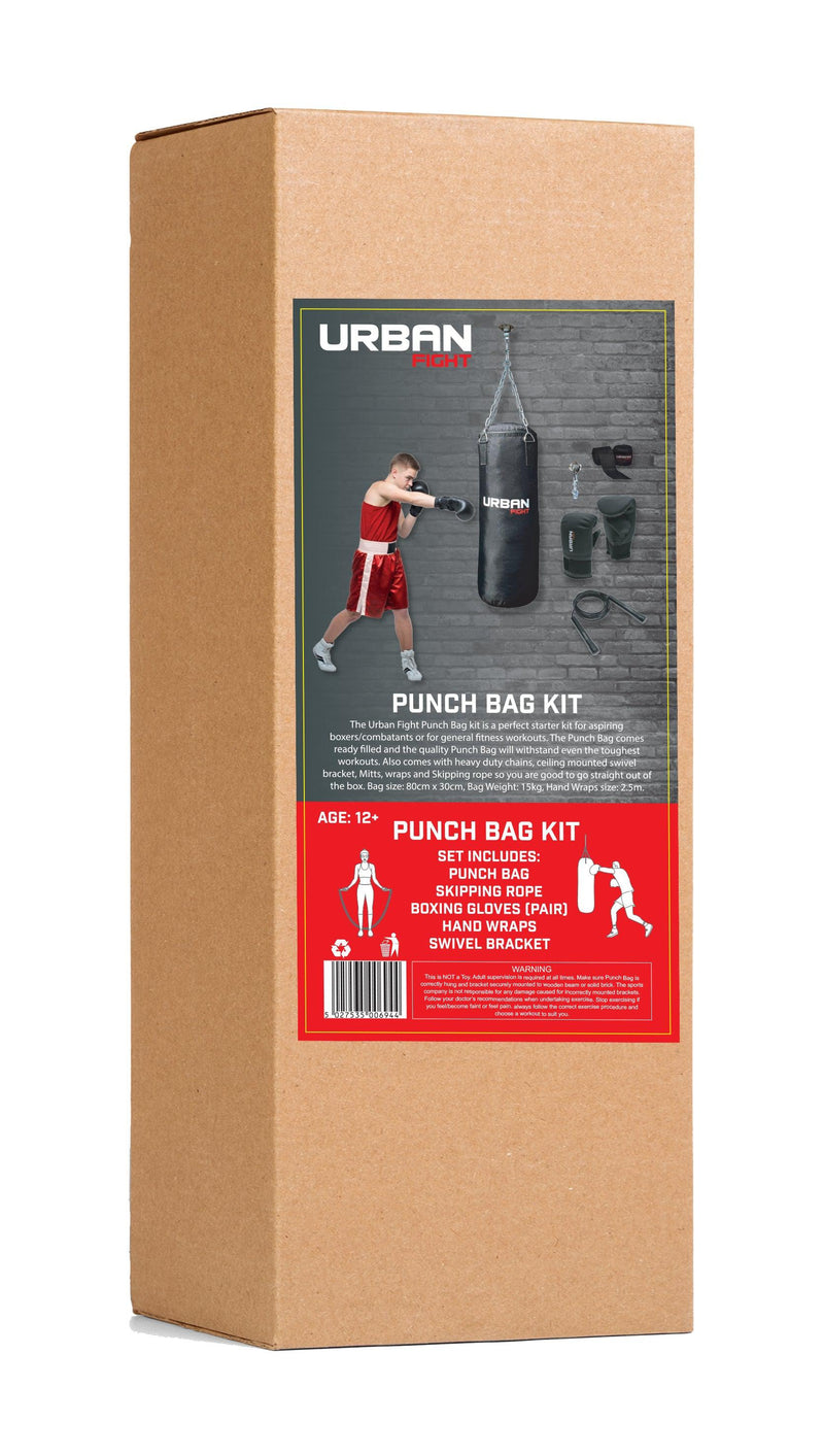 Urban Fight Punch Bag Kit-SuperStrong Fitness