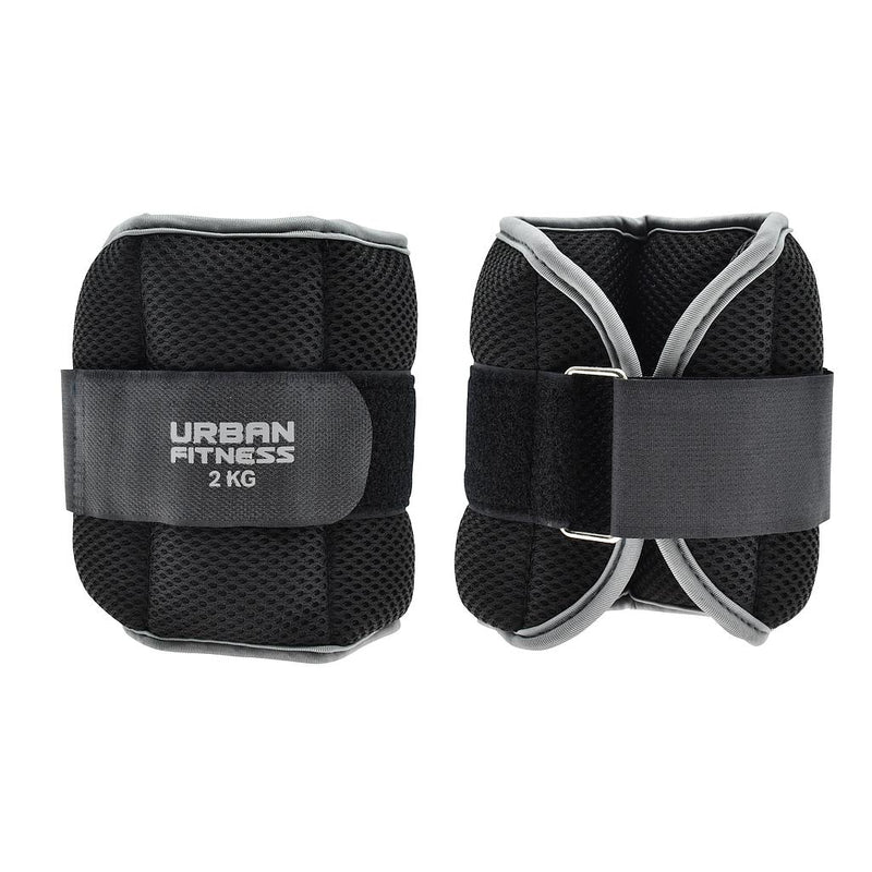 Urban Fitness Adjustable Ankle / Wrist Weights - 0.5kg-2kg-1kg-SuperStrong Fitness