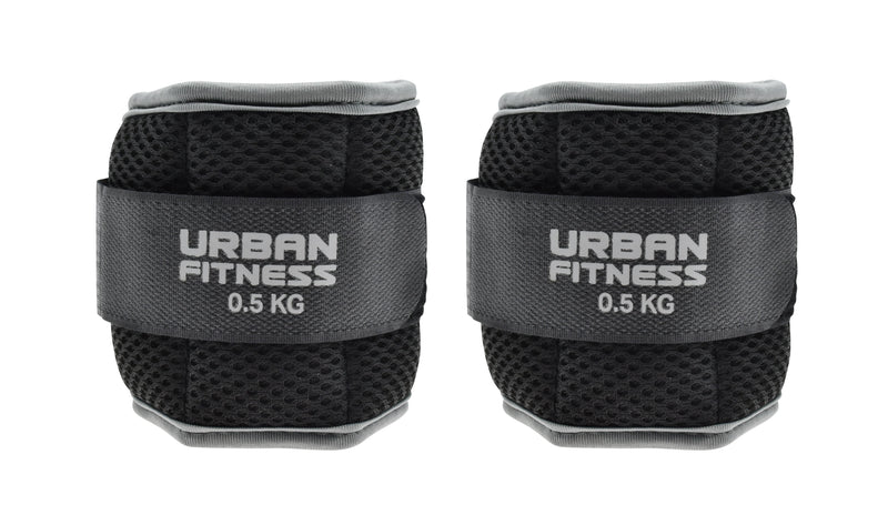 Urban Fitness Adjustable Ankle / Wrist Weights - 0.5kg-2kg-SuperStrong Fitness
