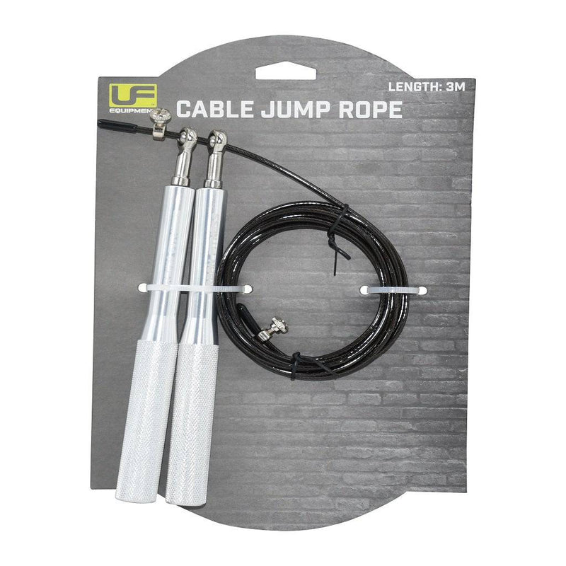 Urban Fitness Cable Jump Rope 3m - Silver-SuperStrong Fitness