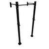 Wall Mounted Squat Rack(Modular)-1 Bay-Black-SuperStrong Fitness
