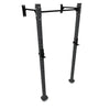 Wall Mounted Squat Rack(Modular)-1 Bay-Grey-SuperStrong Fitness