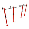 Wall Mounted Squat Rack(Modular)-2 Bay-Red-SuperStrong Fitness