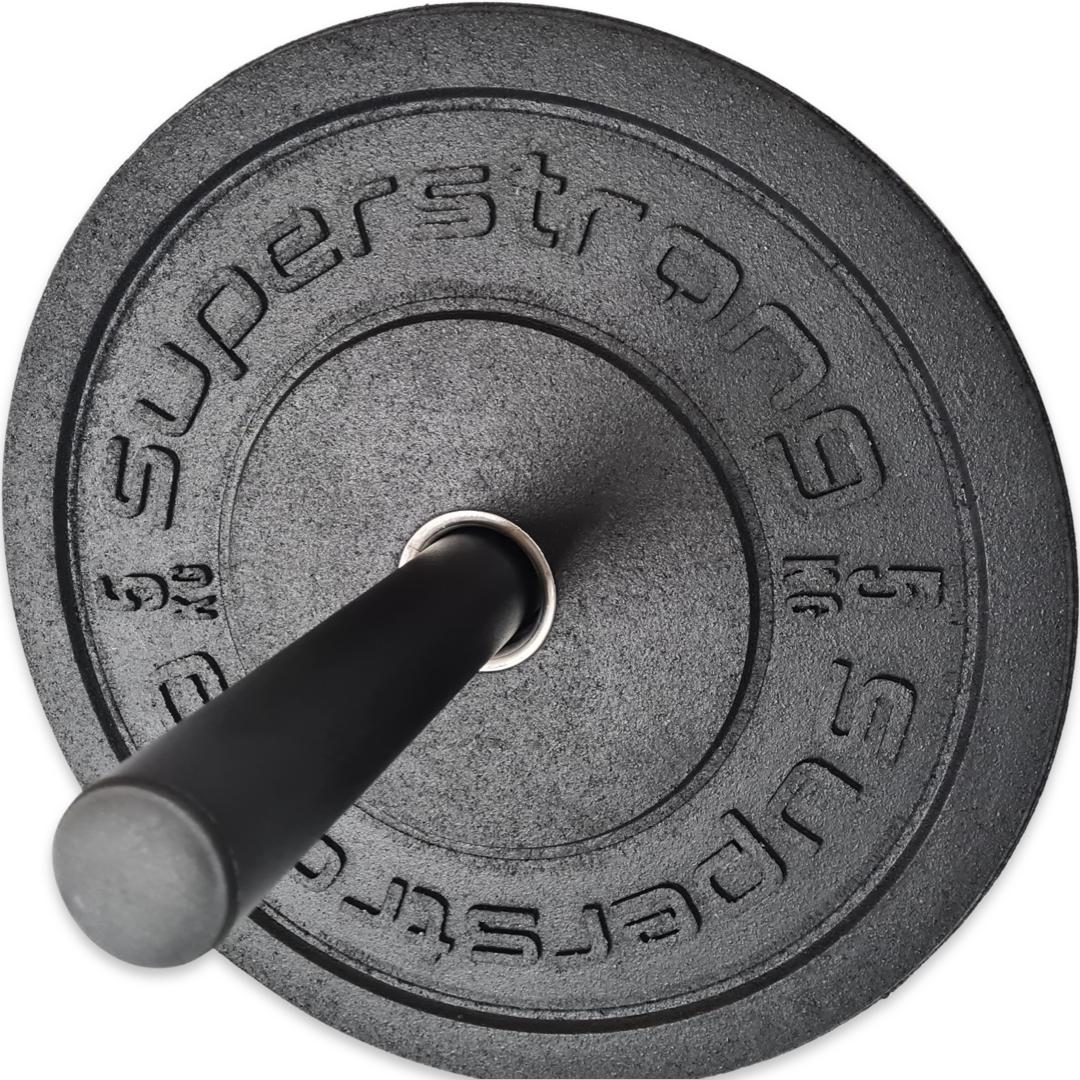Wall Mounted Weight and Bumper Plate Storage Horn