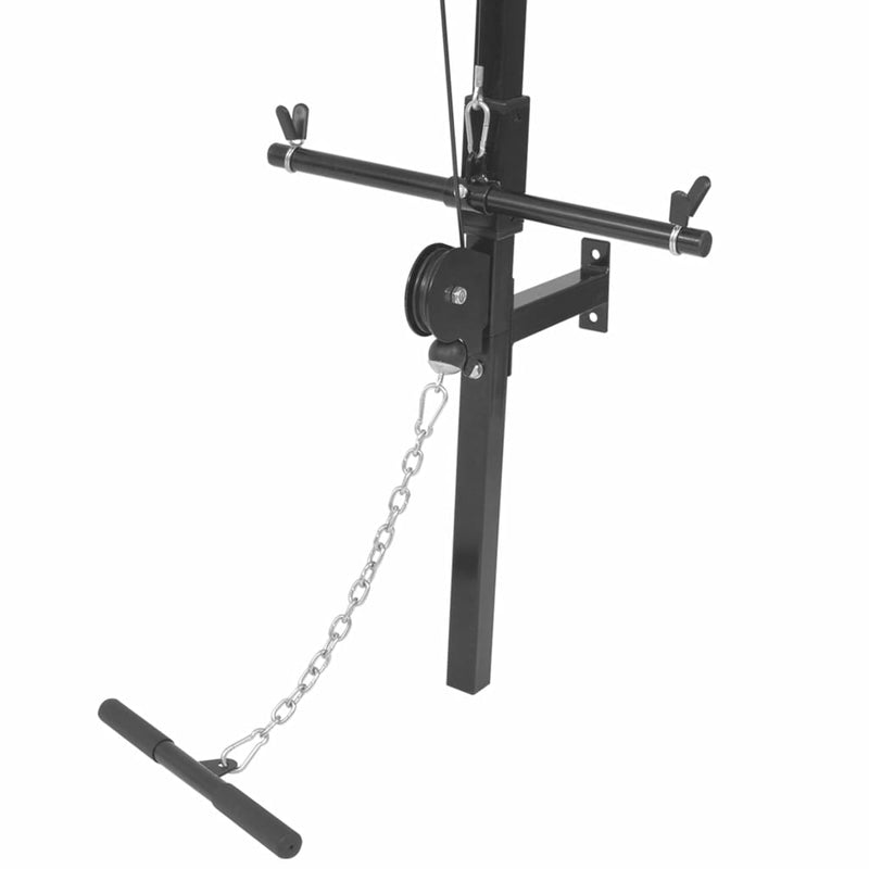 Wall-mounted Home Gym with 2 Pulleys-SuperStrong Fitness